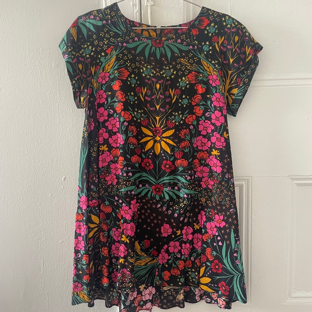 Free People Strawberry Fields Mini Dress S